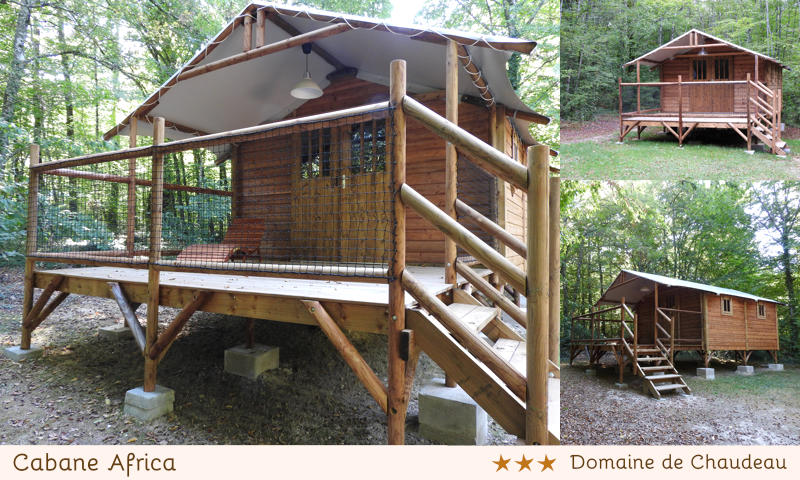 Location cabane lodge camping naturiste dordogne